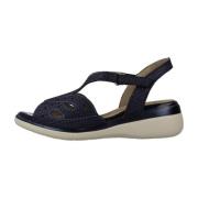 Stijlvolle platte sandalen voor vrouwen Pitillos , Blue , Dames