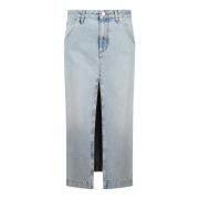 Denim Skirts Darkpark , Blue , Dames