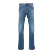 Slim-fit Jeans Jacob Cohën , Blue , Heren