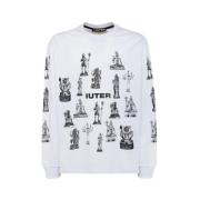 Sweatshirts Iuter , White , Heren