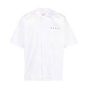 Short Sleeve Shirts Marni , White , Heren