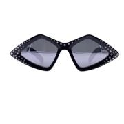 Pre-owned Acetate sunglasses Gucci Vintage , Black , Dames