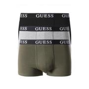 3-Pack Stretch Logo Boxers - Boxer Style Guess , Multicolor , Heren