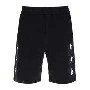 Diego Star Korte Sweatpants Golden Goose , Black , Heren