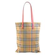 Pre-owned Cotton totes Burberry Vintage , Multicolor , Dames