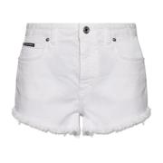 Denim shorts Dolce & Gabbana , White , Dames