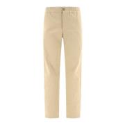 Chuck Broeken, 100% Katoen A.p.c. , Beige , Heren