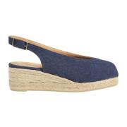 Espadrilles MET Sleehak Castañer , Blue , Dames