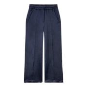 Wide Trousers Luisa Cerano , Blue , Dames