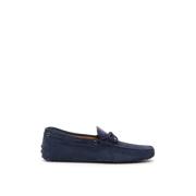 Suede Loafers met Veters Tod's , Blue , Heren