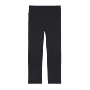 Jersey Elastische Taille Broek Elena Mirò , Black , Dames