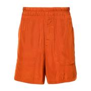Casual Shorts Dries Van Noten , Orange , Heren