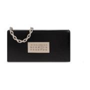 Portemonnee aan ketting MM6 Maison Margiela , Black , Dames