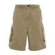 Herringbone Cargo Shorts Our Legacy , Green , Heren