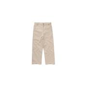 Wide Trousers Ami Paris , Beige , Heren