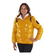 Dames Bomberjack Herfst/Winter Plein Sport , Yellow , Heren