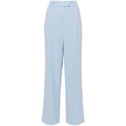 Straight Trousers Simkhai , Blue , Dames