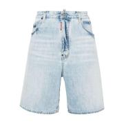 Denim Shorts Dsquared2 , Blue , Heren