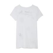 T-Shirts Zadig & Voltaire , White , Dames
