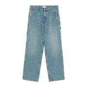 Vintage Denim Jeans Amish , Blue , Heren