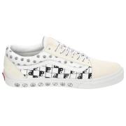 Sneakers met ruitvormige veters Vans , White , Heren