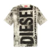 T-Boxt-Bisc T-shirt Diesel , Black , Heren