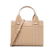 Handbags Love Moschino , Beige , Dames