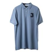 Heritage Number Polo Shirt Hackett , Blue , Heren