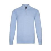 Palio half zip pullovers lichtblauw Cavallaro , Blue , Heren