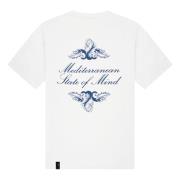 Koninklijke T-Shirt Collectie Quotrell , White , Heren