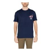 T-Shirts Tommy Jeans , Blue , Heren