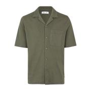 Short Sleeve Shirts Samsøe Samsøe , Green , Heren