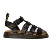 Brando Leren Sandalen Lente/Zomer Collectie Dr. Martens , Brown , Here...