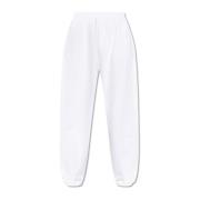 Sweatpants met hoge taille Dsquared2 , White , Dames