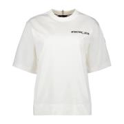 T-Shirts Moncler , White , Dames