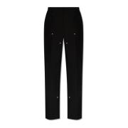 Broek met logo Palm Angels , Black , Heren