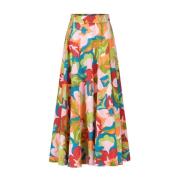 Maxi Skirts Hannes Roether , Multicolor , Dames