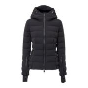 Zwarte Giubotto Jas Moncler , Black , Dames