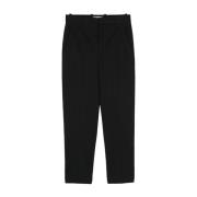 Cropped Trousers Circolo 1901 , Black , Dames