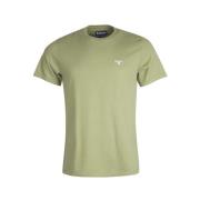 T-Shirts Barbour , Green , Heren