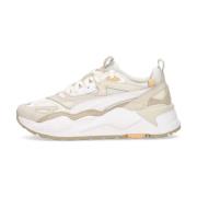 Luxe Vapor Grey/White Streetwear Sneakers Puma , Multicolor , Dames