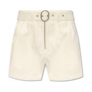 High-rise shorts Jil Sander , White , Dames