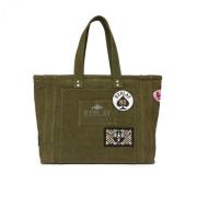 Handbags Replay , Green , Dames