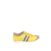 Pre-owned Leather sneakers Dolce & Gabbana Pre-owned , Yellow , Dames