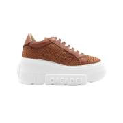 Sneakers Casadei , Brown , Dames
