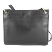 Pre-owned Leather gucci-bags Gucci Vintage , Black , Dames