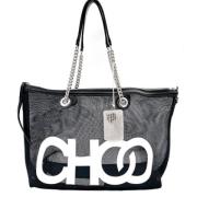 Pre-owned Leather totes Jimmy Choo Pre-owned , Black , Dames