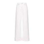 Frtco Fortune CK Dame Jeans Agolde , White , Dames
