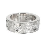 Pre-owned White Gold rings Cartier Vintage , Gray , Dames