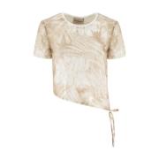 T-Shirts Ermanno Scervino , Beige , Dames